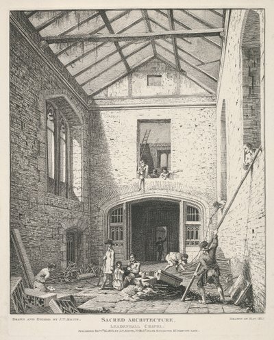 Leadenhall-kápolna alkotó: John Thomas Smith