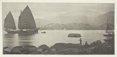 A Canton Trading Junk alkotó: John Thomson