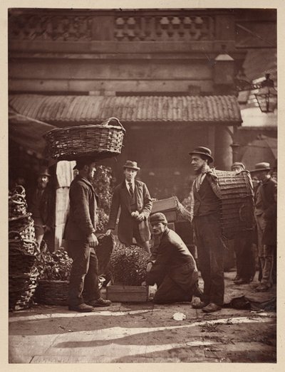 Covent Garden munkásai alkotó: John Thomson