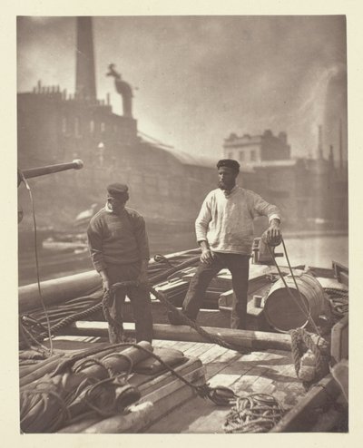 Dolgozók a "Csendes autópályán" alkotó: John Thomson
