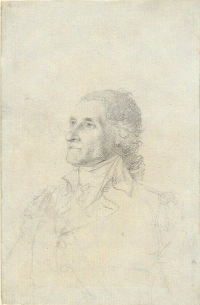 (Azonosítatlan férfi – esetleg Washington?) alkotó: John Trumbull