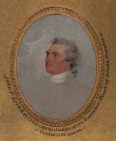 John Faucheraud Grimké (1752–1819) alkotó: John Trumbull