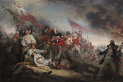 A Bunkers Hill-i csata 1775. június 17-én alkotó: John Trumbull