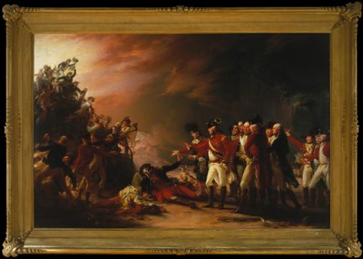 A gibraltári helyőrség által készített Sortie, 1789 alkotó: John Trumbull