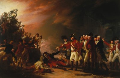 A gibraltári helyőrség által készített Sortie, 1789. alkotó: John Trumbull