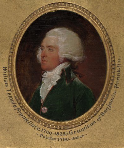 John Flaxman: William Hayley mellszobrának megalkotása alkotó: John Trumbull