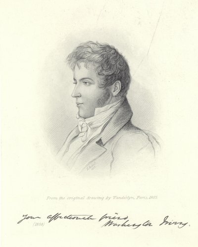 Washington Irving portréja alkotó: John Vanderlyn