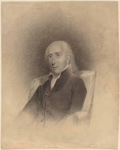 Egy ülő férfi portréja alkotó: John Vanderlyn