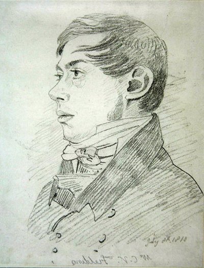 Anthony Vandyck Copley Fielding (1787-1855), 1810 (grafit szőtt papíron) alkotó: John Varley