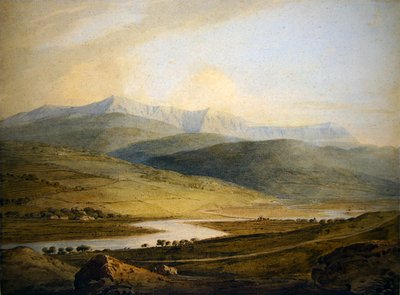 Cader Idris (akvarell papíron) alkotó: John Varley