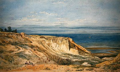 Cliffs at Trimmingham (akvarell) alkotó: John Varley