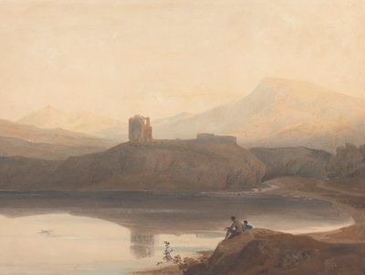 Llanberis-tó, Dolbadern kastélyával alkotó: John Varley