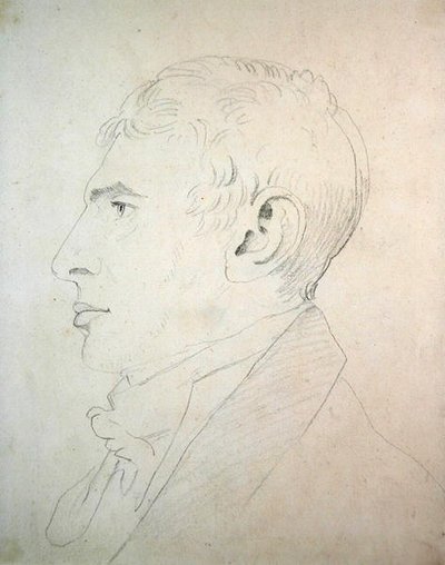 Wilson Lowry portréja (ceruza papíron) (lásd még: 266301) alkotó: John Varley