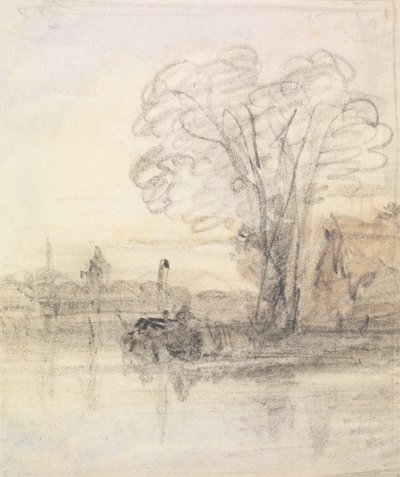 Folyón túlnyúló fák alkotó: John Varley