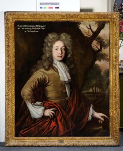 Charles Brandling portréja alkotó: John Verelst