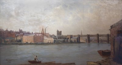 Newcastle upon Tyne délnyugatról, 1884 alkotó: John Wallace