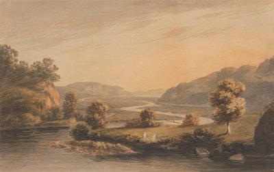 Pont Aberglaslyn közelében alkotó: John Warwick Smith