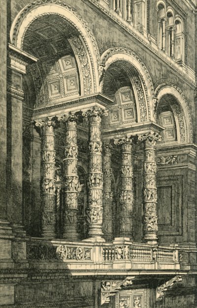 Központi mélyedés a fő négyszögben, 1860-as évek, 1881. alkotó: John Watkins