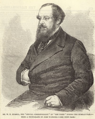 Sir William Howard Russell portréja alkotó: John Watkins