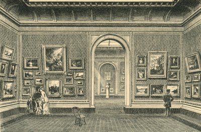The Sheepshanks Gallery, South Kensington Múzeum, 1860-as évek, 1881. alkotó: John Watkins