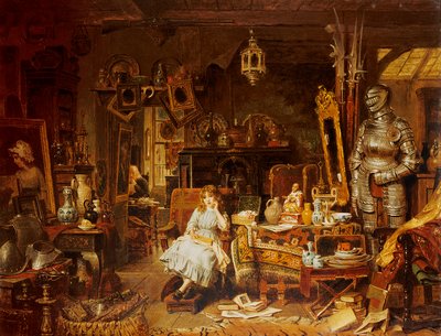 A régi kíváncsiság boltja alkotó: John Watkins Chapman