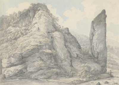 Táj Derbyshire-ben alkotó: John Webber