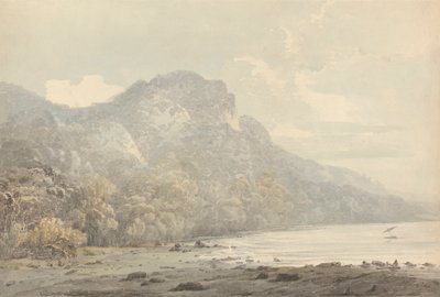 Kilátás a Cracatoa (sic), Kínai-tengerre alkotó: John Webber
