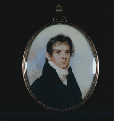 Férfi portréja, c. 1810. alkotó: John Wesley Jarvis