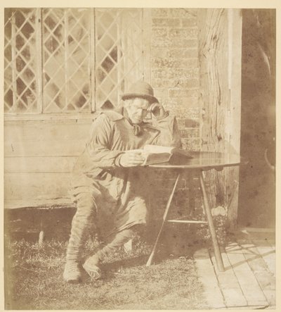 [Férfi könyvet olvas] alkotó: John Whistler