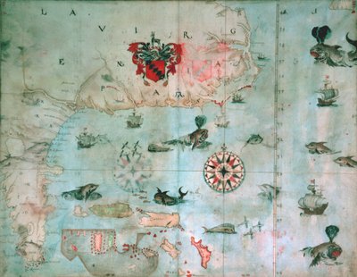 Chesapeake Bay, Florida, 1585-1603 körül alkotó: John White