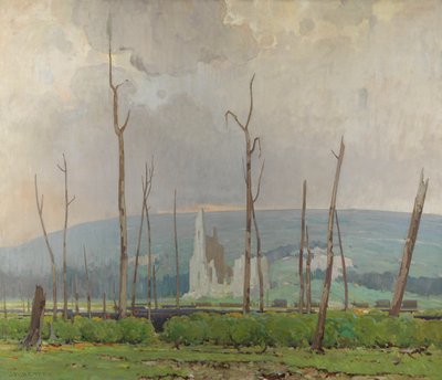 Ablain St-Nazaire, 1914-1919 alkotó: John William Beatty