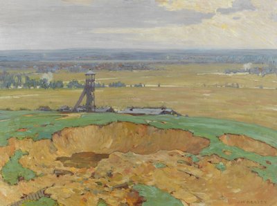 Lievin a Vimy Ridge-ből, 1914-1919 alkotó: John William Beatty