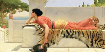 Elvárás alkotó: John William Godward