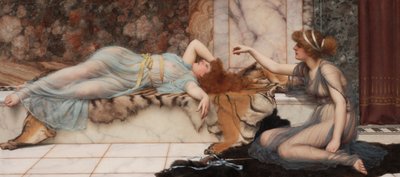 Pajkosság és nyugalom alkotó: John William Godward