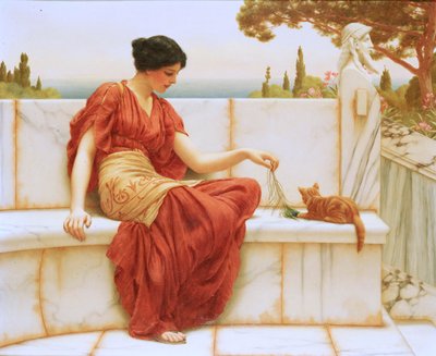 A kedvenc, 1901 alkotó: John William Godward