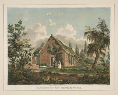 Blandford Church, Petersburg, Va. alkotó: John William Hill