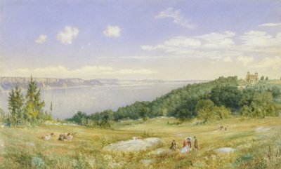 A Palisades, kb. 1870. alkotó: John William Hill