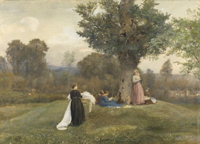 Laundry Day, West Somerset (wc papíron) alkotó: John William North