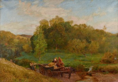 Sweet Water Meadows of the West, 1893. alkotó: John William North