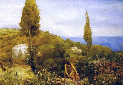 A rózsák háza, Tripoli (akvarell, ceruza, papír) alkotó: John William North