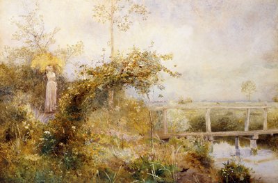 A visszatérés az aratómezőről, 1880 alkotó: John William North