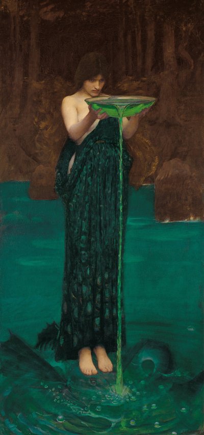 Circe Invidiosa, 1892 alkotó: John William Waterhouse