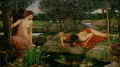 Echo és Narcissus alkotó: John William Waterhouse
