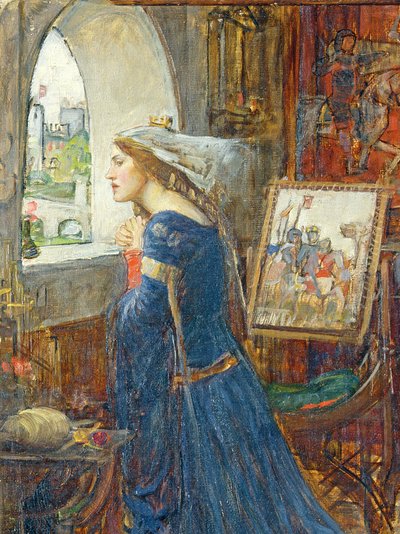 Fair Rosamund, 1916 körül (olaj, vászon) (239421 részlete) alkotó: John William Waterhouse