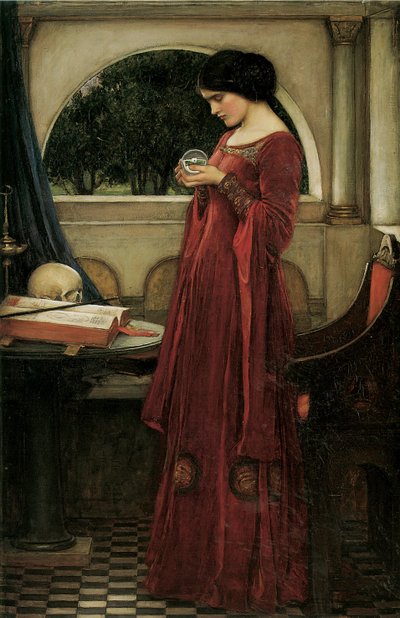 A kristálygömb alkotó: John William Waterhouse