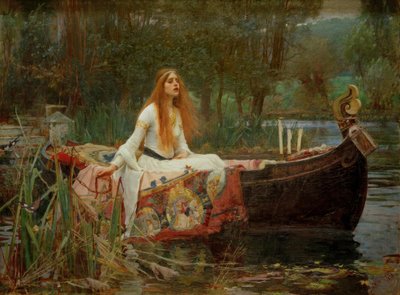 Shalott hölgye alkotó: John William Waterhouse