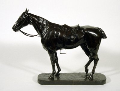 Fáradt vadász (bronz) alkotó: John Willis-Good