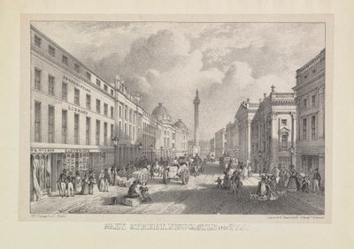 Gray Street, Newcastle alkotó: John Wilson Carmichael