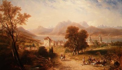 Luzerni-tó alkotó: John Wilson Carmichael