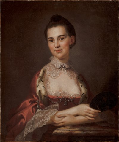 Anne Gibbes, Mrs. Edward Thomas portréja, 1767 alkotó: John Wollaston